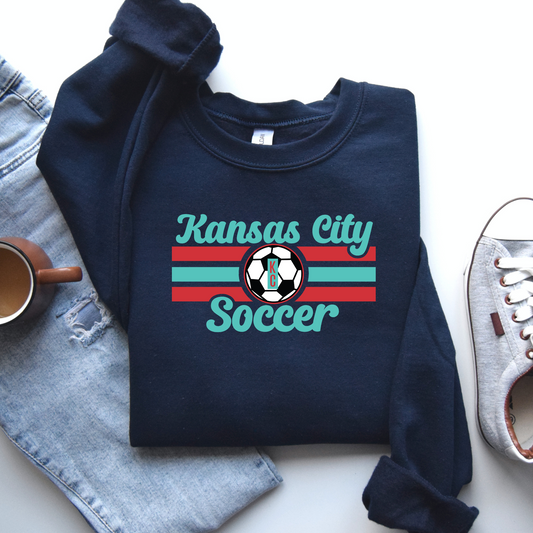 Kansas City Women's Soccer Unisex Sweatshirt - Navy