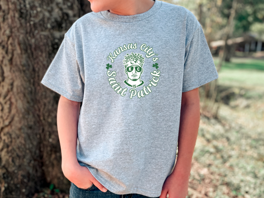 Kansas City's Saint Patrick Youth T-Shirt - Kid's St. Patrick's Day T-Shirt