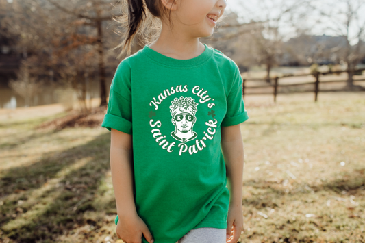 Kansas City's Saint Patrick Youth T-Shirt - Kid's St. Patrick's Day T-Shirt