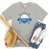 Kansas City Baseball Unisex T-Shirt - Grey