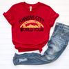 Kansas City World Tour Unisex T-Shirt - Black, Grey or Red Options