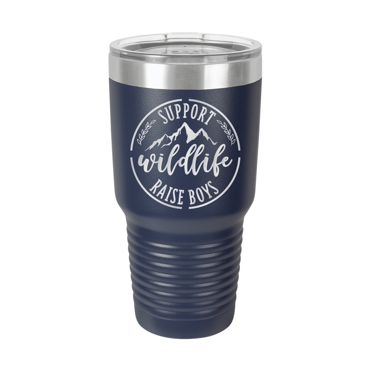 Support Wildlife, Raise Boys Tumbler